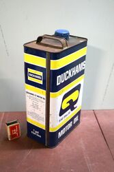 Vintage Duckhams Q Motor Oil 5 litre Tin