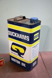 Vintage Duckhams Q Motor Oil 5 litre Tin