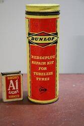 Vintage Dunlop Reddiplug Repair Kit Tin.