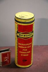 Vintage Dunlop Reddiplug Repair Kit Tin 