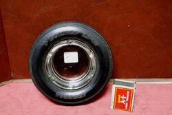 Vintage Dunlop SP41 Tyre Ashtray.