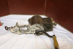 Vintage Duplex Record Germany Food Mincer
