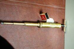 Vintage ENOTS Autoram Special Brass Grease Gun.