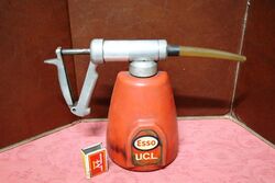 Vintage ESSO UCL Lubricant Dispenser