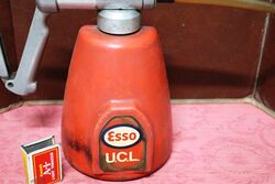 Vintage ESSO UCL Lubricant Dispenser