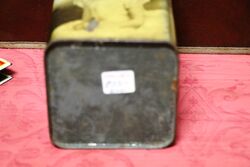 Vintage E I and Co Ltd SHIPLEY YORKS  GEORGE VI and Royal Family TEA TIN 1930s