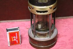 Vintage E Thomas and Williams Ltd Miners Lamp