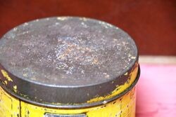 Vintage Early Golden Fleece HEX One Pound Grease Tin
