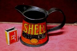 Vintage Early Shell Motor Oil 1 pint JugPourer