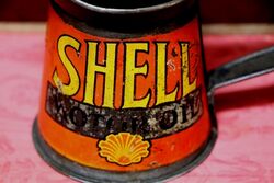 Vintage Early Shell Motor Oil 1 pint JugPourer