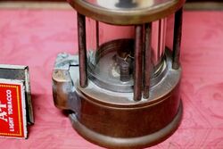 Vintage Eccles 114 Miners Lamp