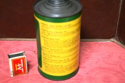 Vintage Energol Motor Oil 40 One Quart Canister Tin