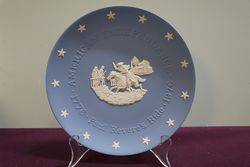 Vintage English Wedgwood 1976 Plate With Original Box 