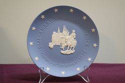 Vintage English Wedgwood 1976 Plate With Original Box 