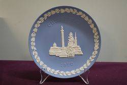 English Wedgwood Christmas 1970 Plate With Original Box 