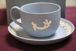 Vintage English Wedgwood Cup and Saucer in Original Box