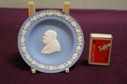 Vintage English Wedgwood Miniature Plate Winston Churchill 