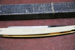 Vintage Epsom Straight Razor in Original Case
