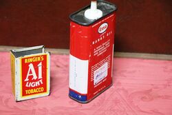 Vintage Esso Pictorial Oil Drip Man Handy Oiler 