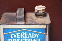 Vintage Eveready Prestone AntiFreeze 1 US gallon Tin