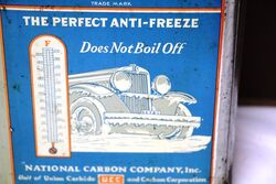 Vintage Eveready Prestone AntiFreeze 1 US gallon Tin