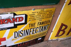 Vintage Ferry Brand AntisepticDisinfectant Enamel Sign 