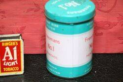 Vintage Freemans No1 Menthol Cigarettes Can