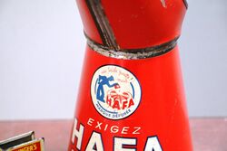 Vintage French Hafa Dopee Motor Oil I litre Pourer