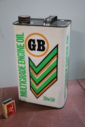 Vintage GB 20w50 Motor Oil 5 litre Tin