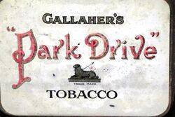 Vintage Gallaherand39s Park Drive Tobacco Tin