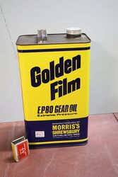 Vintage Golden Film EP80 Gear Oil 5 litre Tin