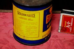 Vintage Golden Fleece CinemaScope 1lb Grease Tin