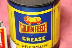 Vintage Golden Fleece CinemaScope 1lb Grease Tin 