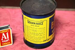 Vintage Golden Fleece CinemaScope 1lb Grease Tin 