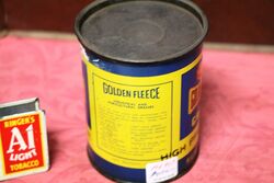Vintage Golden Fleece CinemaScope 1lb Grease Tin 