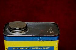 Vintage Golden Fleece CinemaScope 1quart Tin 
