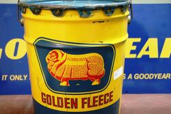 Vintage Golden Fleece Duo 45lbs Grease Tub