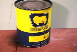 Vintage Golden Fleece Duo Durex no0 5lb Grease Tin