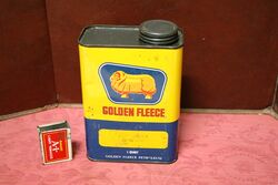 Vintage Golden Fleece Duo Grade 3040 1qrt Tin