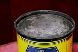 Vintage Golden Fleece HEX 5lb Graphite No 2 Grease Tin
