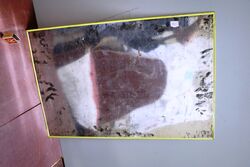 Vintage Good Year Pictorial Pressure Chart Tin Sign 