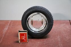 Vintage Good Year Rubber and Glass Promotional Ashtray