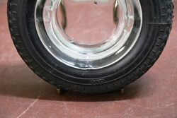Vintage Good Year Rubber and Glass Promotional Ashtray