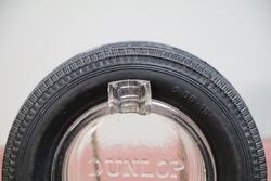 Vintage Good Year Tyre Rubber and Glass Promotional Ashtray