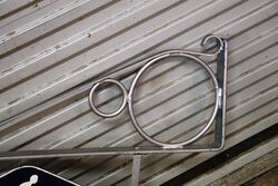 Vintage Goodyear Cycle Tyres Double Sided Lozenge Shaped Enamel Sign 