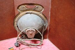 Vintage HECLA Fire Floor Heater