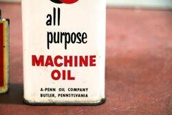 Vintage Handy Oiler A Penn Machine Oil