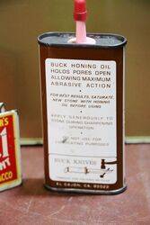 Vintage Handy Oiler BUCK Honing Oil