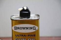 Vintage Handy Oiler Browning Ultra Fine Gun Oil