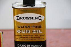Vintage Handy Oiler Browning Ultra Fine Gun Oil